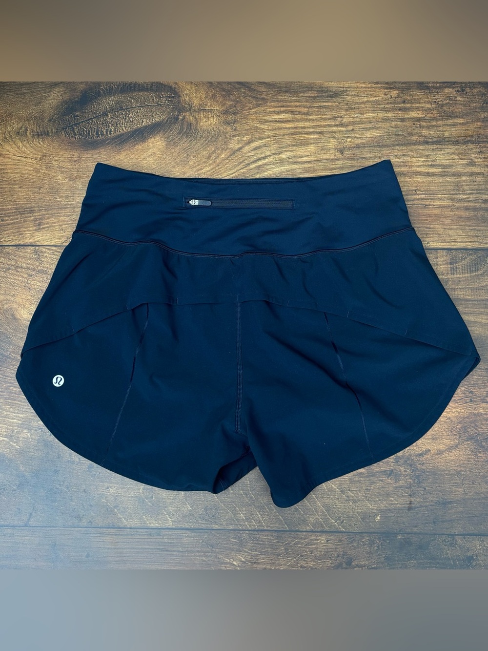 Lululemon Speed Up High Rise Shorts 4" In True Navy Size 8